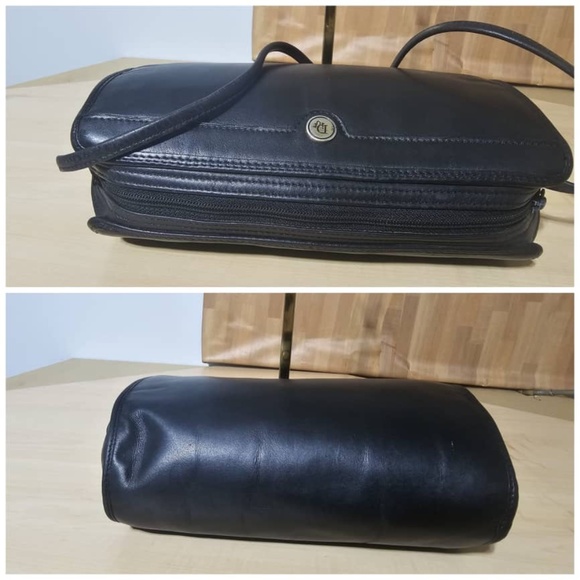 Authentic CHRISTIAN DIOR Vintage Barrel Crossbody/Shoulder Bag Black - Picture 8 of 8